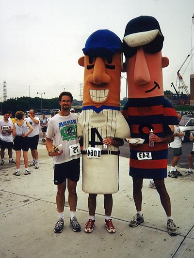 Dave with the Racing Sausages